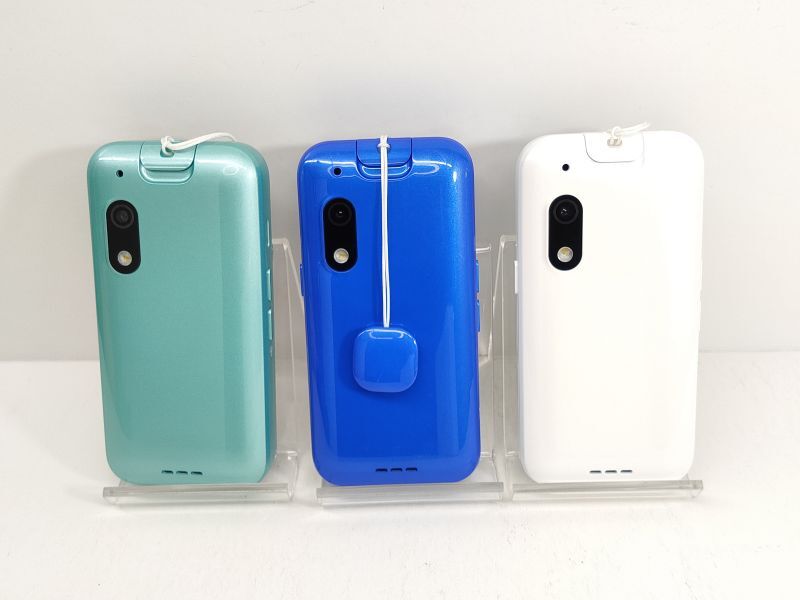 ソフトバンク A201ZT キッズフォン3 モックアップ 3色セット