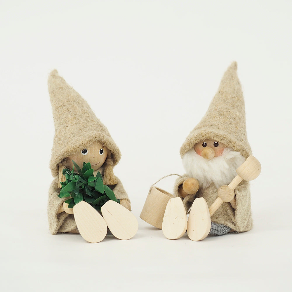 NORDIKA nisse ノルディカ ニッセ 木製人形 ( サウナニッセ / 女の子