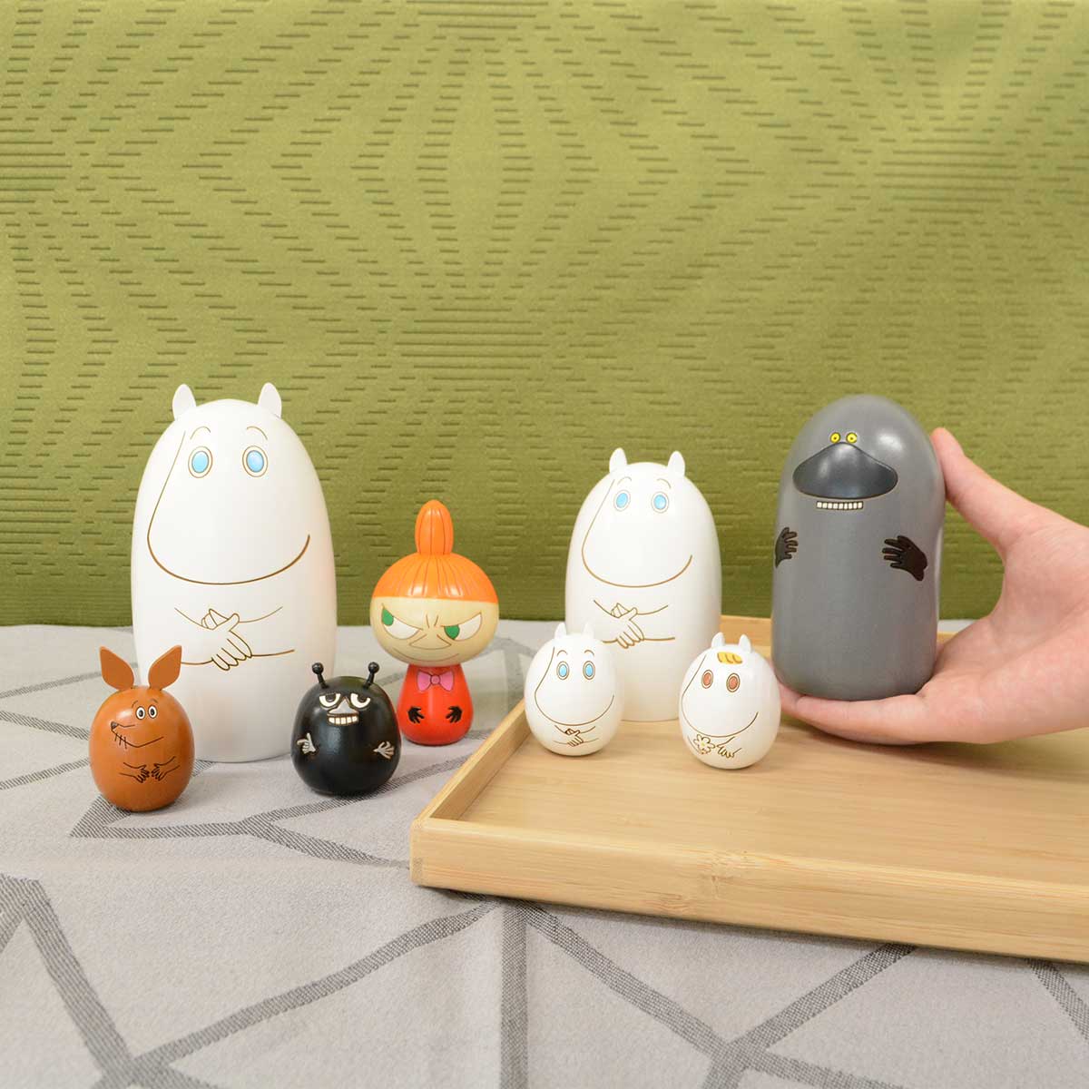 Moomin ムーミン 卯三郎こけし スティンキー ( ミニ )｜北欧雑貨