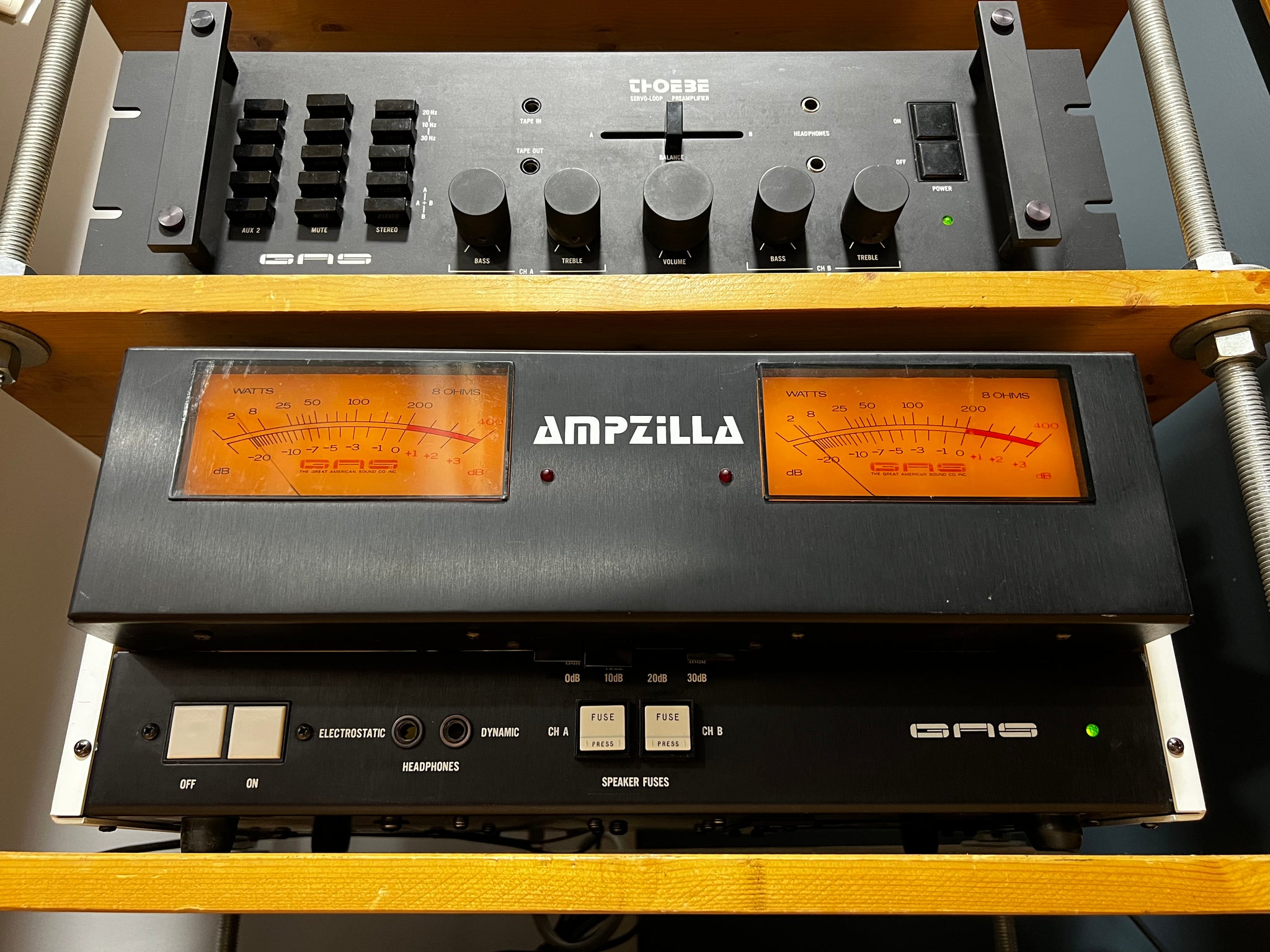 Great American Sound (GAS) Thoebe & Ampzilla, Power Couple! – Holt