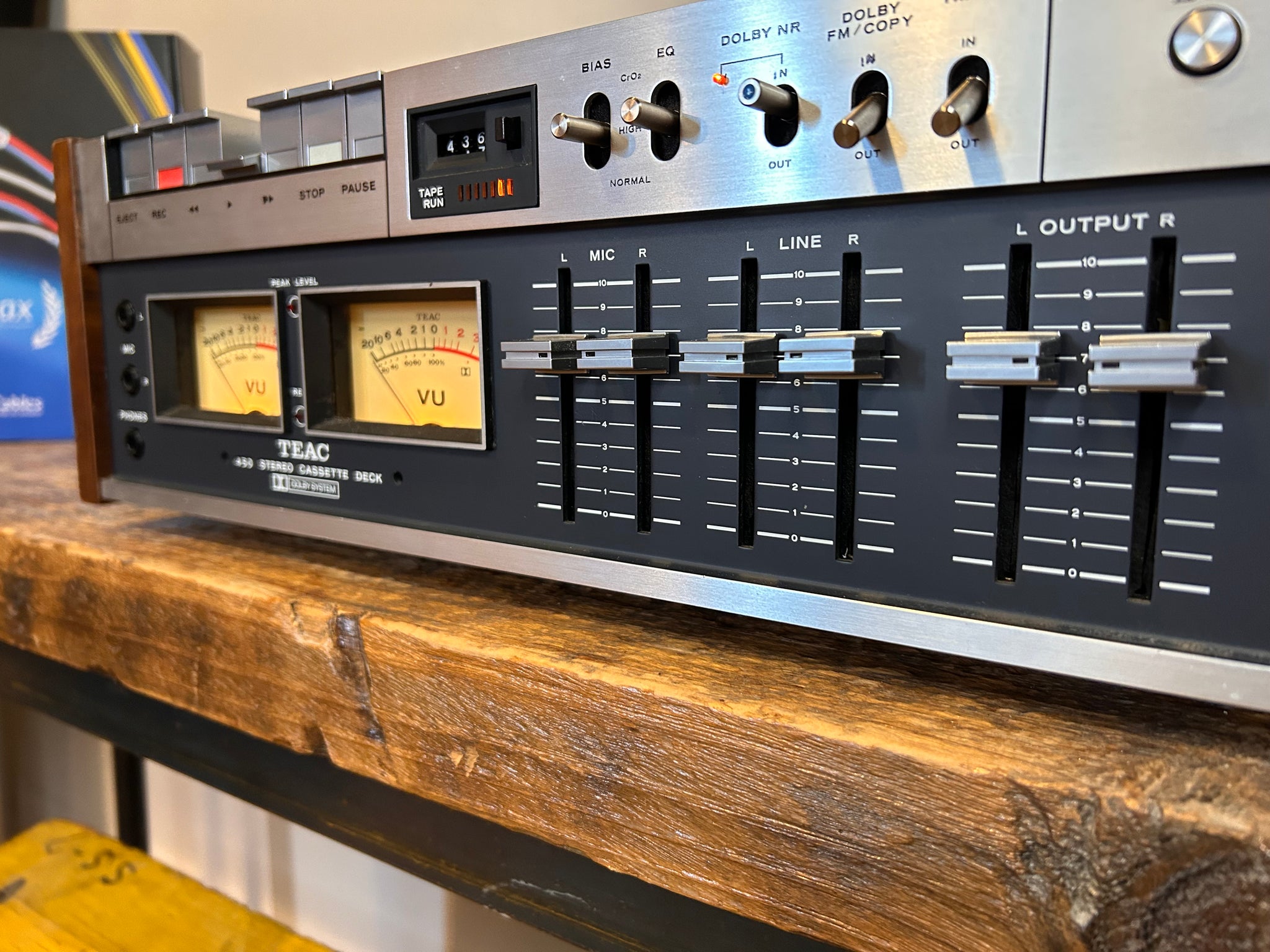 TEAC A-450 Cassette Player & Storage Unit! – Holt Hill Audio