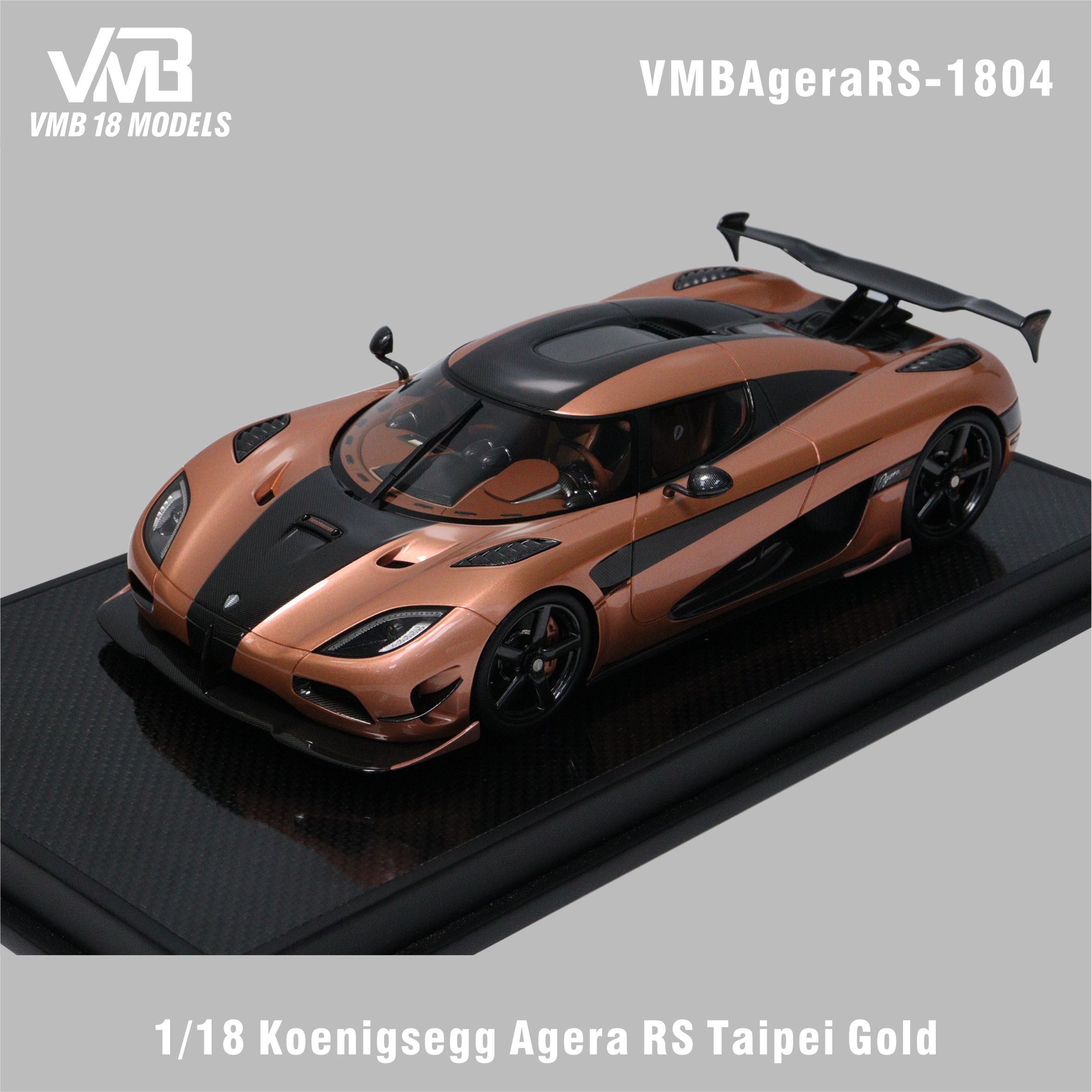 VMB 1:18 Koenigsegg Agera RS - Taipei Gold VMBAgeraRS-1804