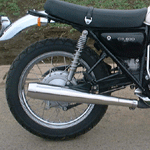 ハーレー・ホットランマフラー販売｜CB400SSスリップオンマフラー｜