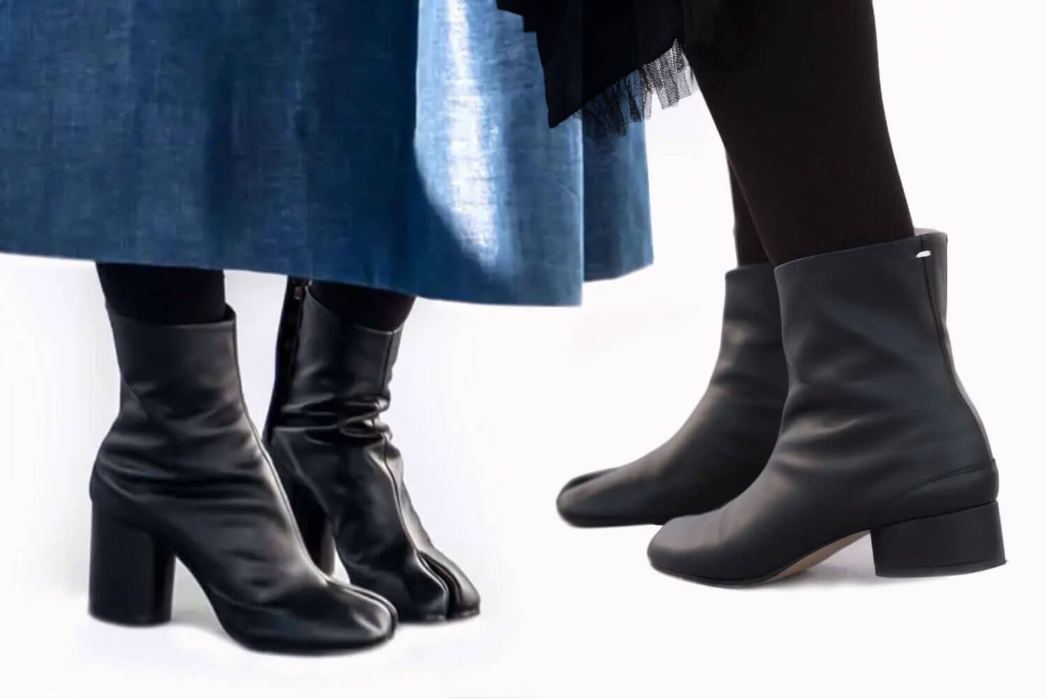 憧れのメゾンマルジェラのタビブーツを購入しました！8cmと3cmヒール