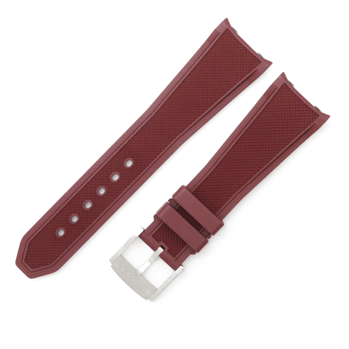 ブルガリ BVLGARI オクト ローマ ラバー バンド ブラウン ラバー