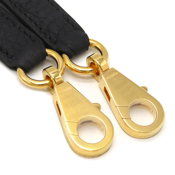 エルメス HERMES ショルダーストラップ ブラック トゴ ショルダー