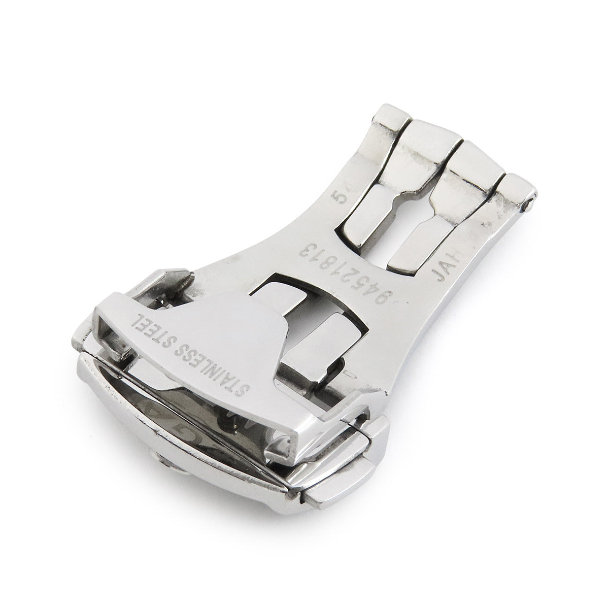 オメガ OMEGA シルバー ステンレススチール 腕時計パーツ 純正 18mm幅