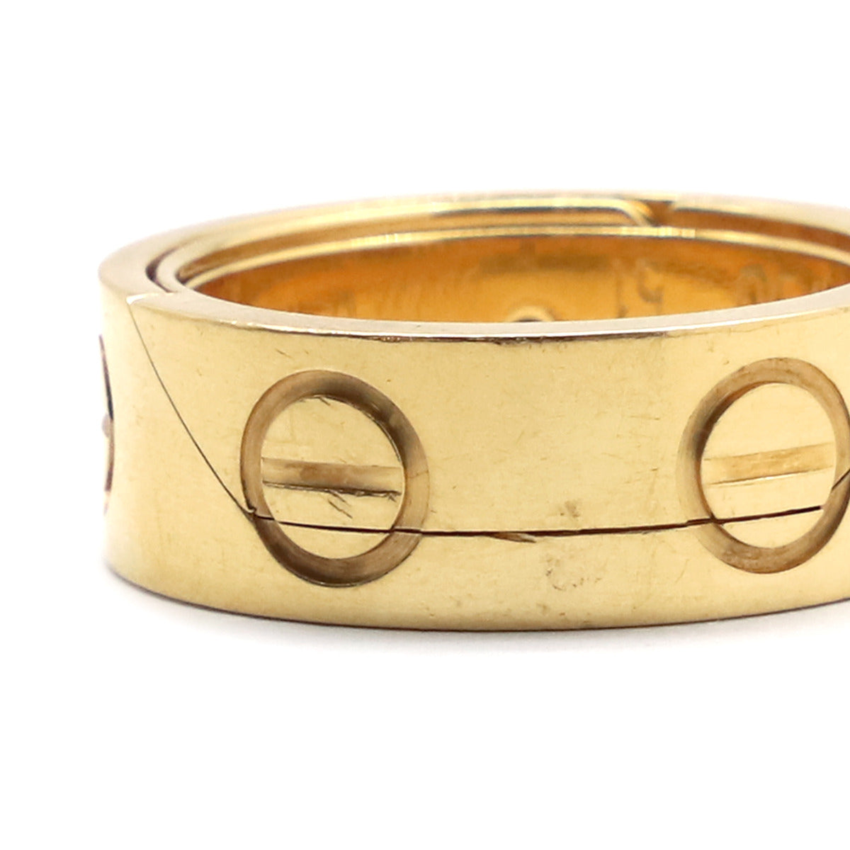 カルティエ Cartier アストロ ラブリング イエローゴールド K18YG #51