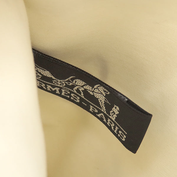 エルメス HERMES ヨッティングPM ホワイト×アニスグリーン コットン