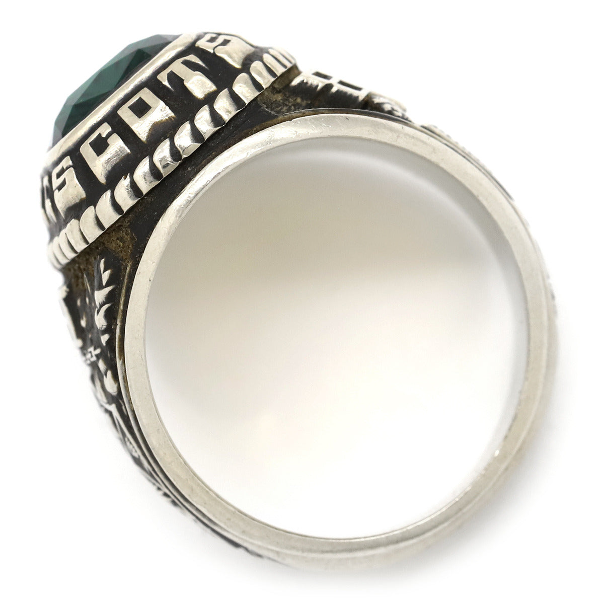 ジャスティンズ JOSTENS カレッジリング ホワイトゴールド リング 指輪