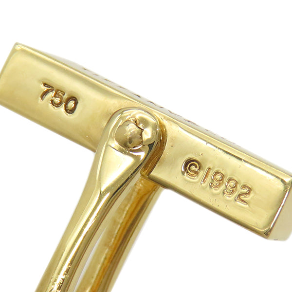 ティファニー Tiffany & Co イエローゴールド カフス T&Co. Au750 18K