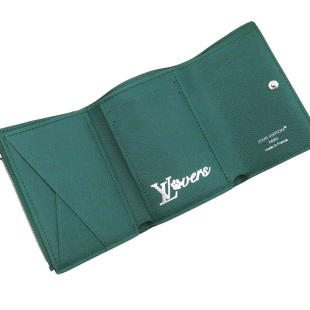 ルイヴィトン LOUIS VUITTON ヴィクター ウォレット M62360 グリーン