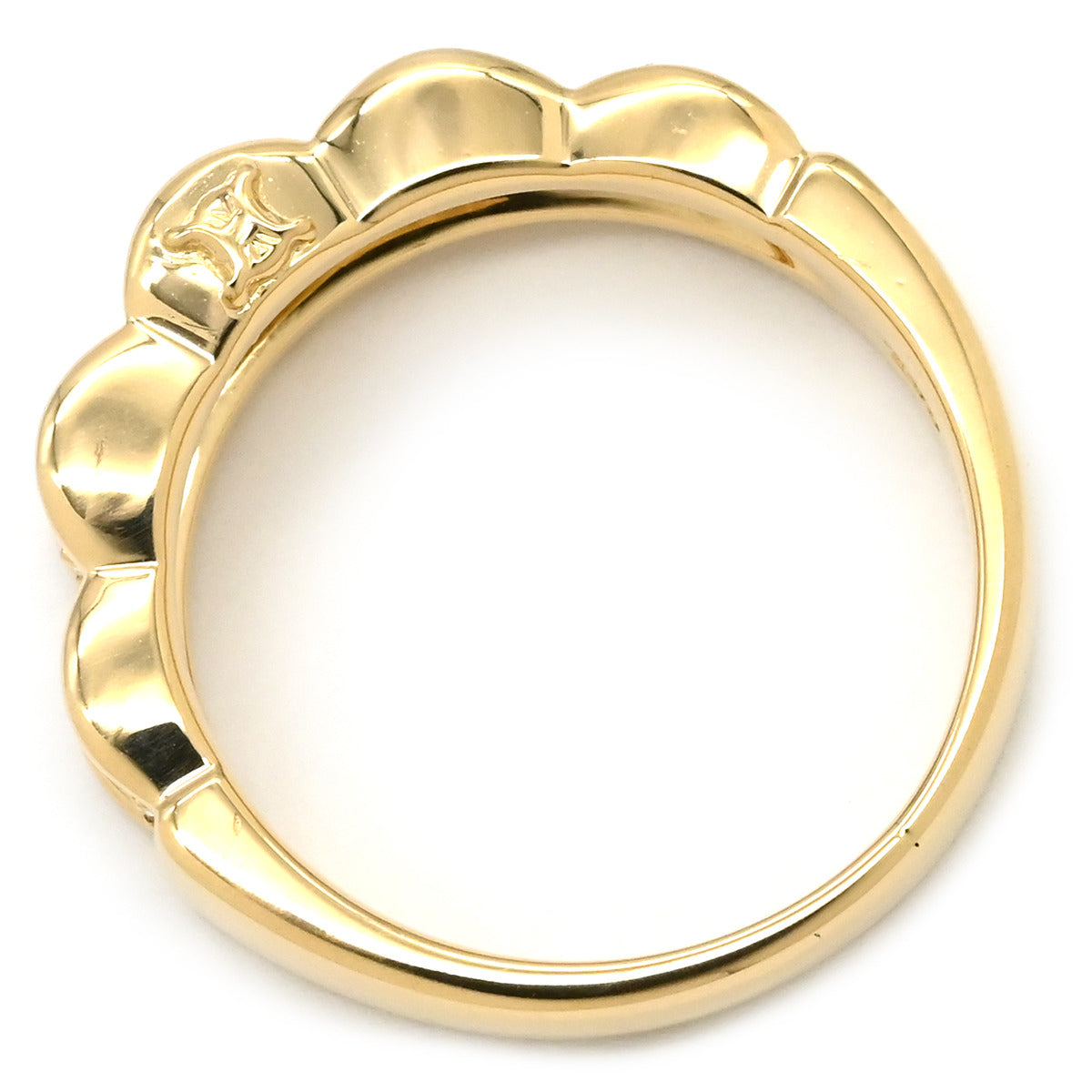 セリーヌ CELINE トリオンフリング イエローゴールド リング 指輪