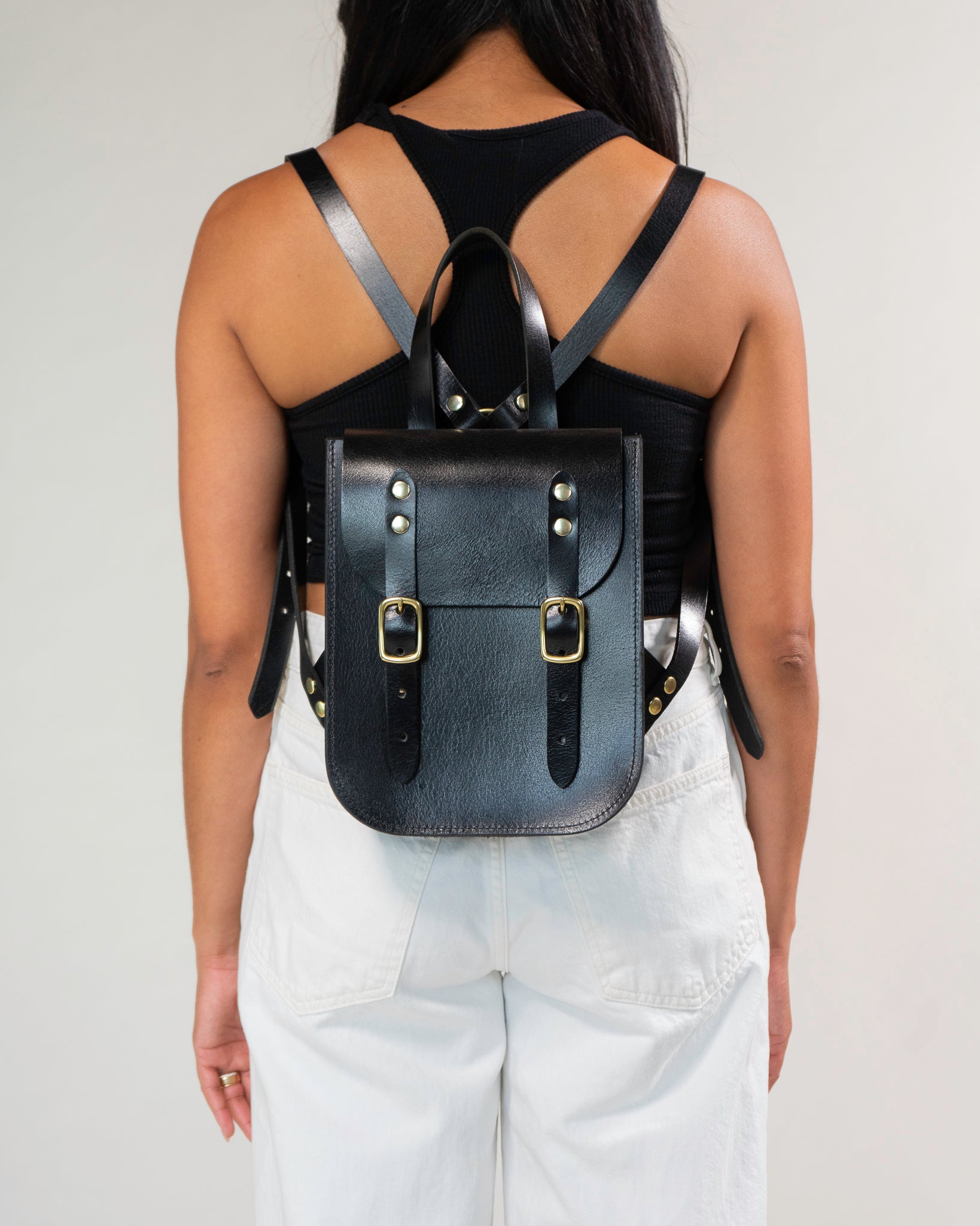 Mini Keystone. The Best Leather Backpack in a Variety of Colors.