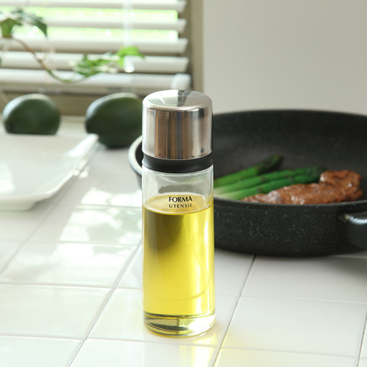 オイルボトル 210ml ガラス フォルマHG 調味料入れ – ハウジー