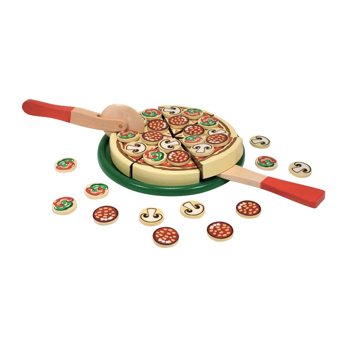 おもちゃ ピザパーティー Melissa ＆ Doug 木製 3歳 – ハウジー