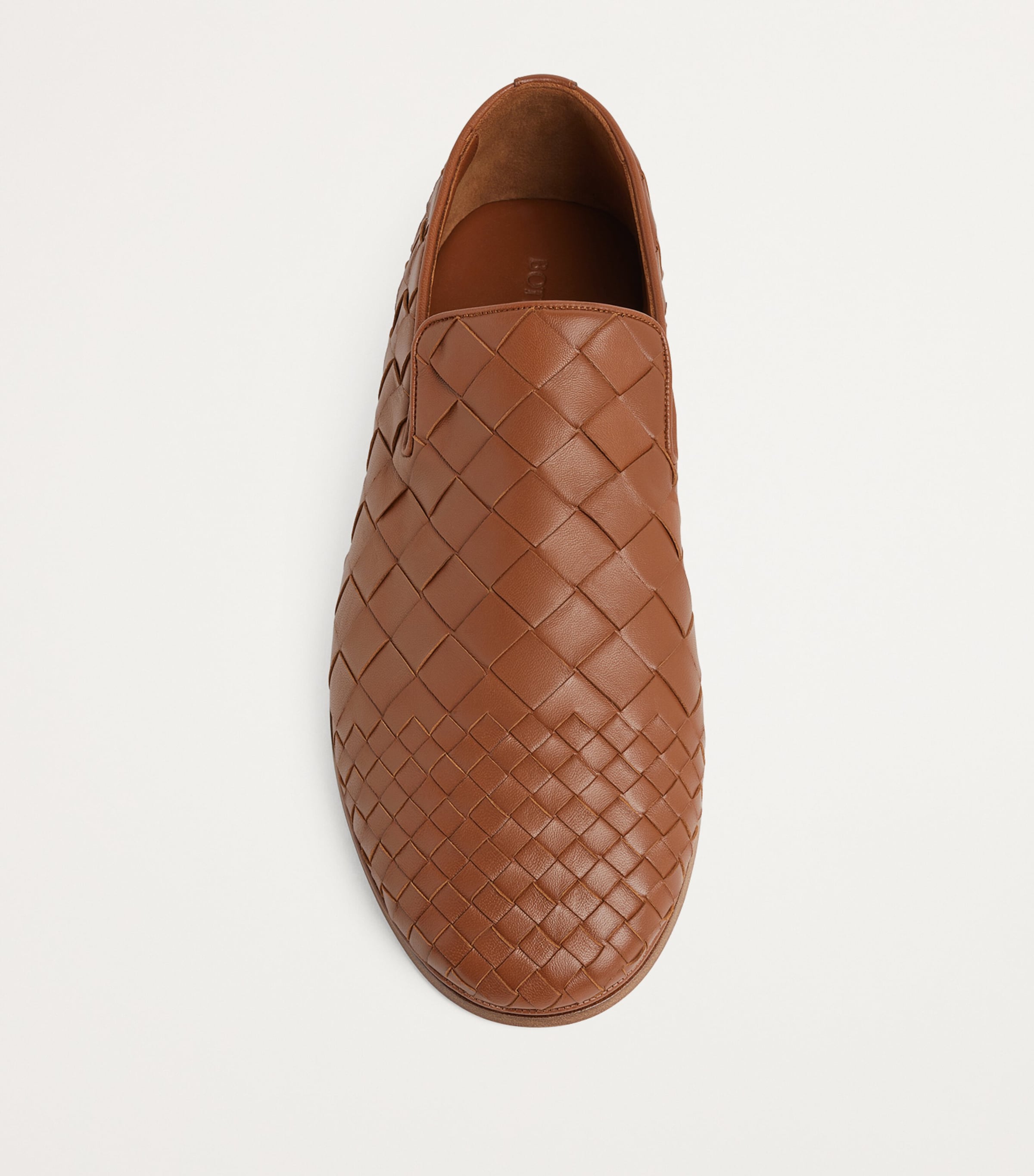 Bottega Veneta Orange Lambskin Sunday Slippers | Harrods US