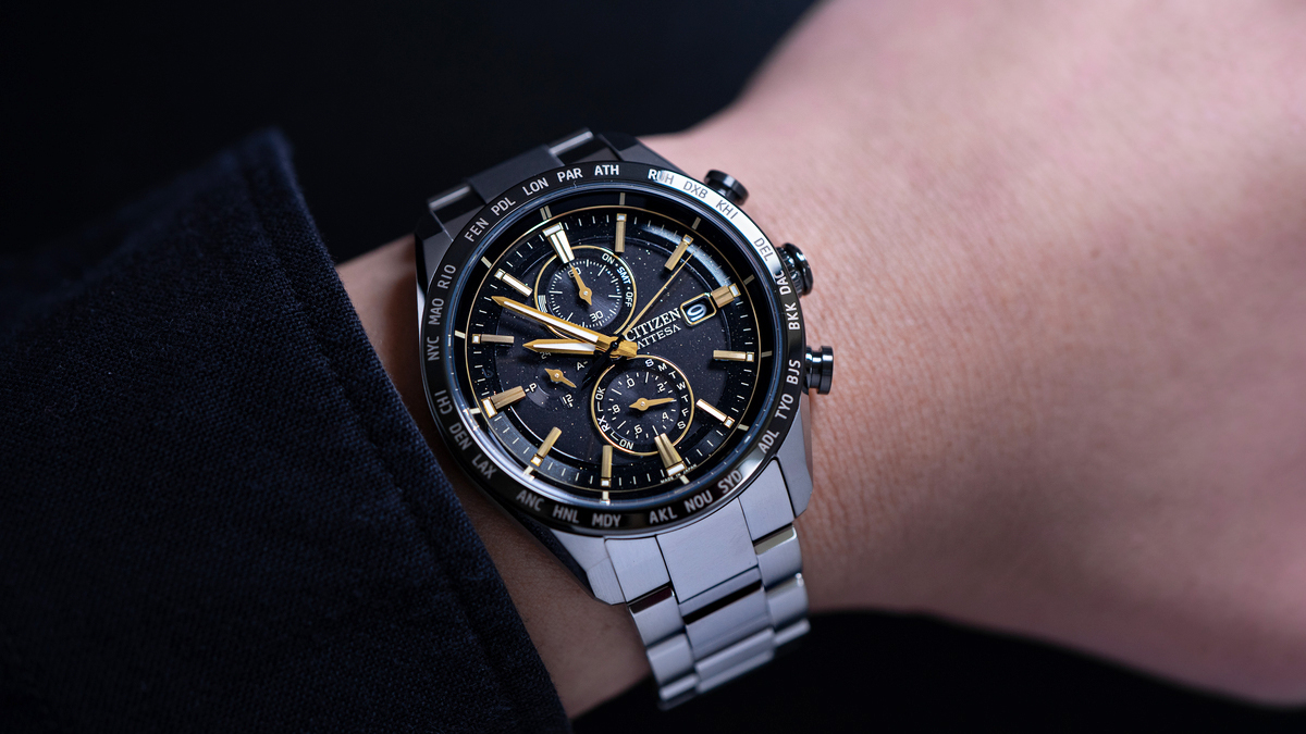 世界限定1,300本】 AT8184-57E シチズン アテッサ - 高級腕時計 正規