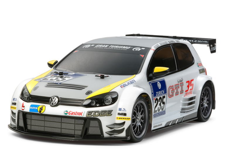 タミヤ 58533 フォルクスワーゲン ゴルフ24 （TT-01シャーシ TYPE-E