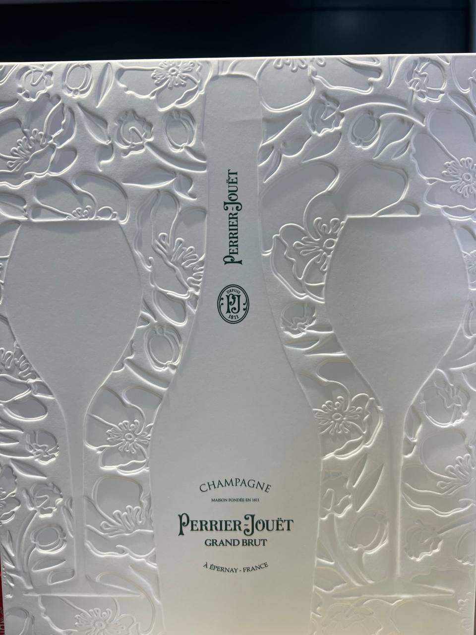 Champagne Perrier Jouët Confezione Grand Brut con 2 Flute – HTShop.it