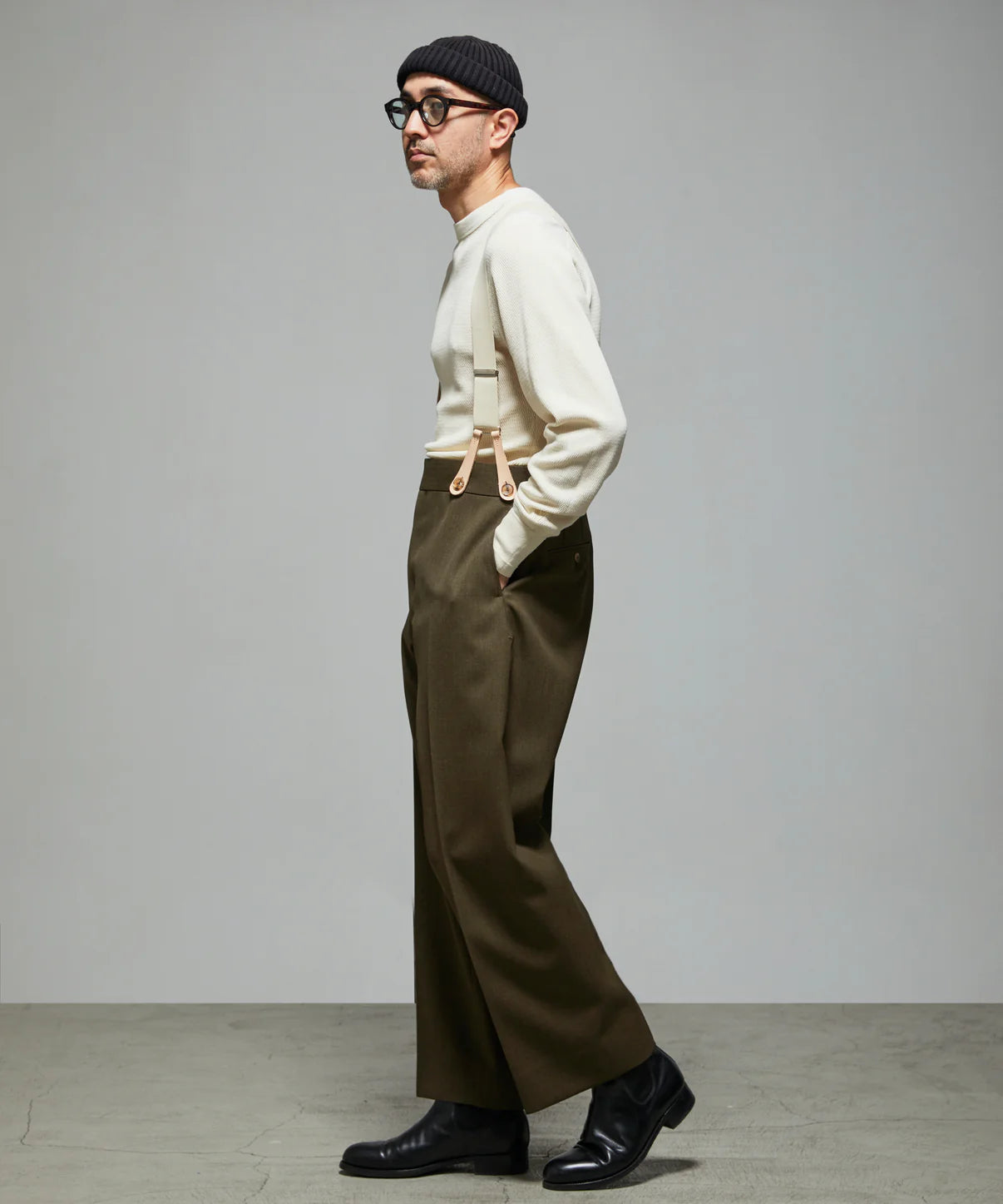 3 HUM VENT ヒューベント SOLIS CAVALRY スラックス セール】【HUM VENT / ヒューベント】SOLIS CAVALRY TROUSER