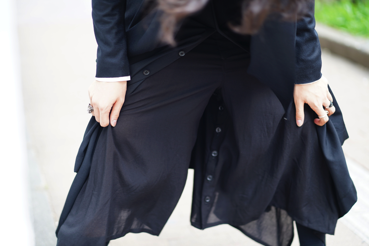 YOHJI YAMAMOTO BAT Skirt Pants | HUES 福岡セレクトショップ
