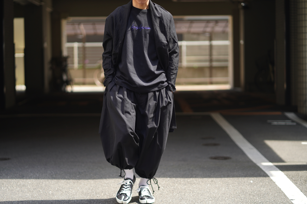 YOHJI YAMAMOTO Cotton Twill Balloon Pants | HUES 福岡セレクトショップ