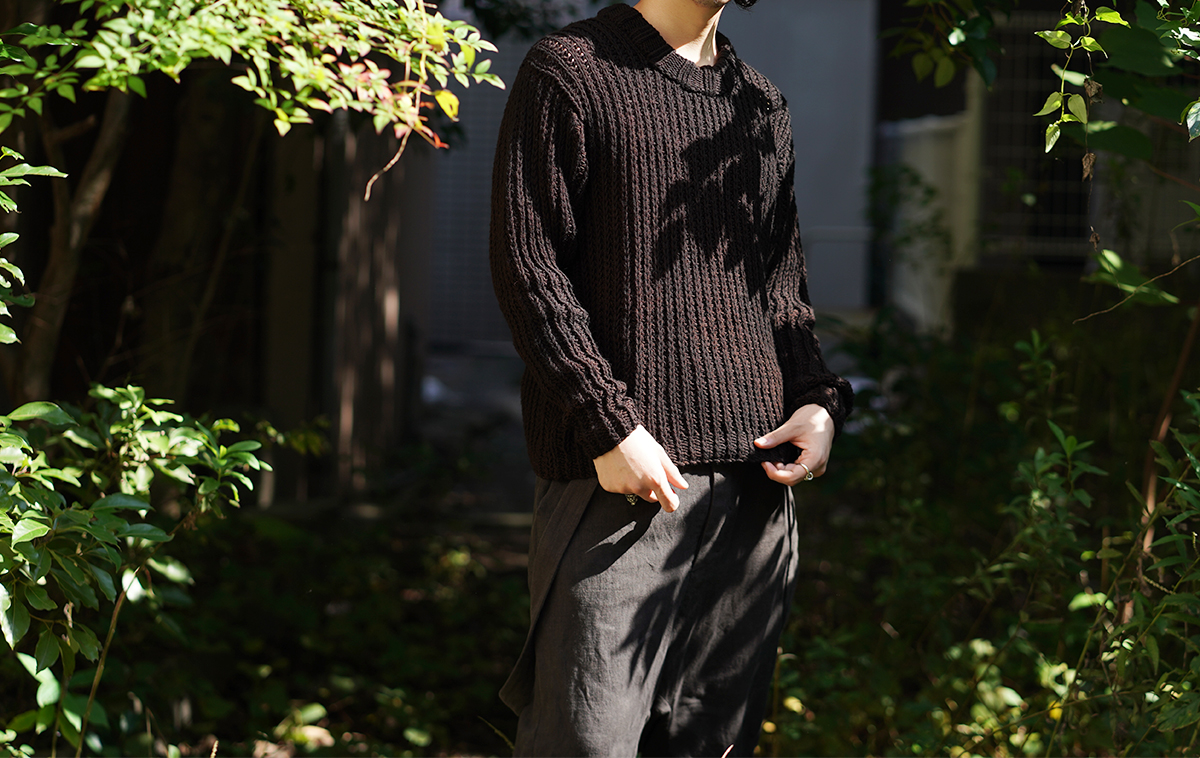 Biek Verstappen Hand-knitted Sweater | HUES 福岡セレクトショップ