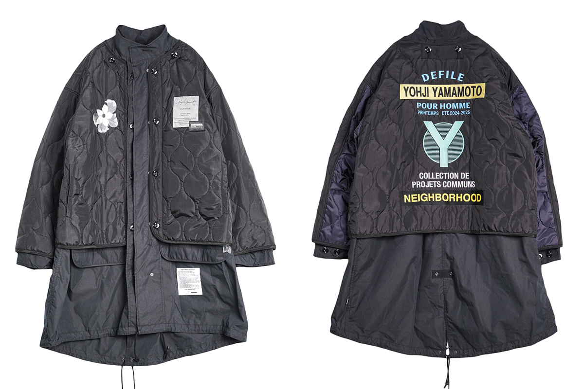 ヨウジヤマモト × ネイバーフッド コラボコレクション2025年春夏