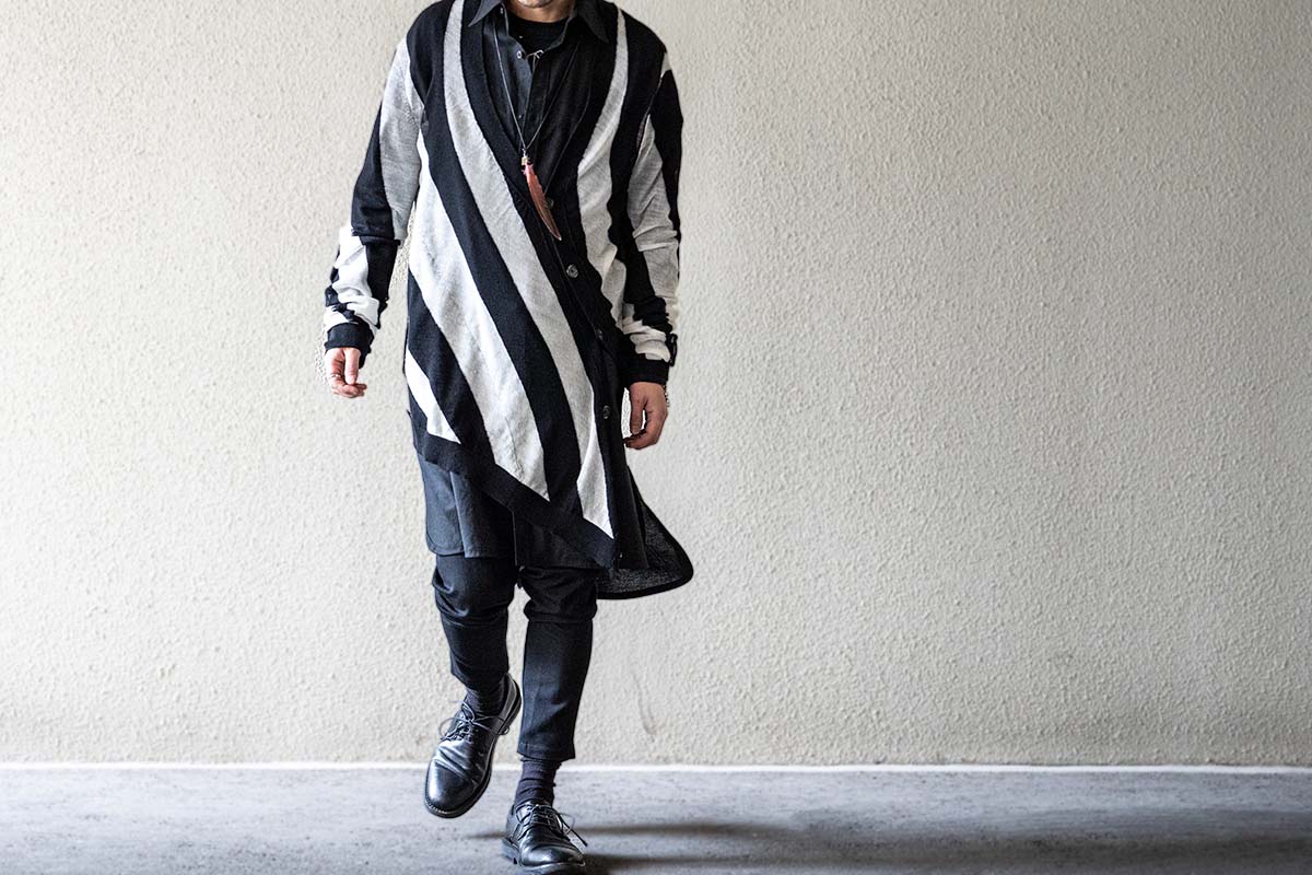 ANN DEMEULEMEESTER 20SS Knitted Cardigan | HUES 福岡セレクトショップ