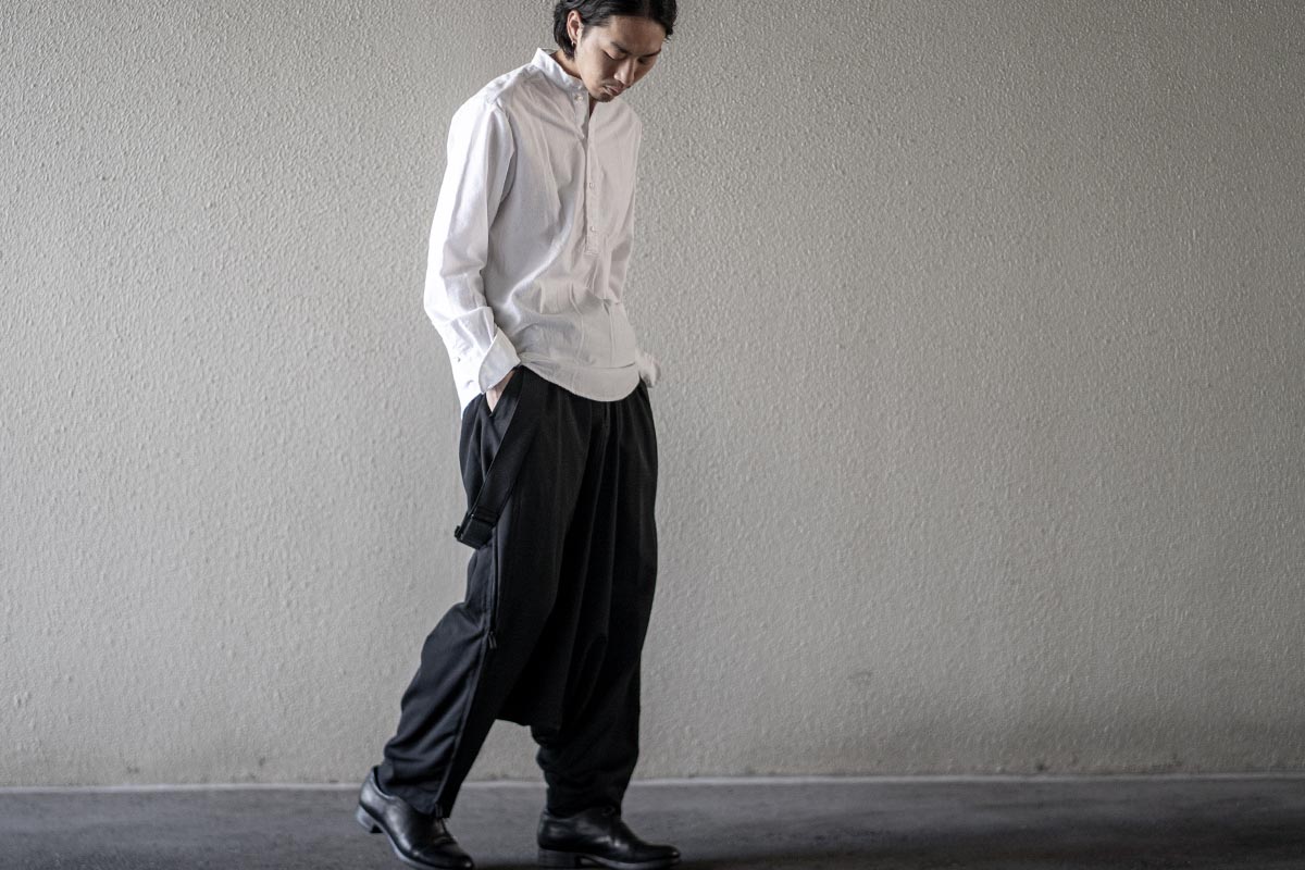 ヨウジヤマモト サルエルサスペンダーパンツ | HUES 福岡セレクトショップ