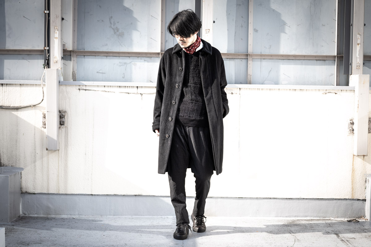 ジェフリー B.スモール 別注 カシミア フィッシャーマンズ コート