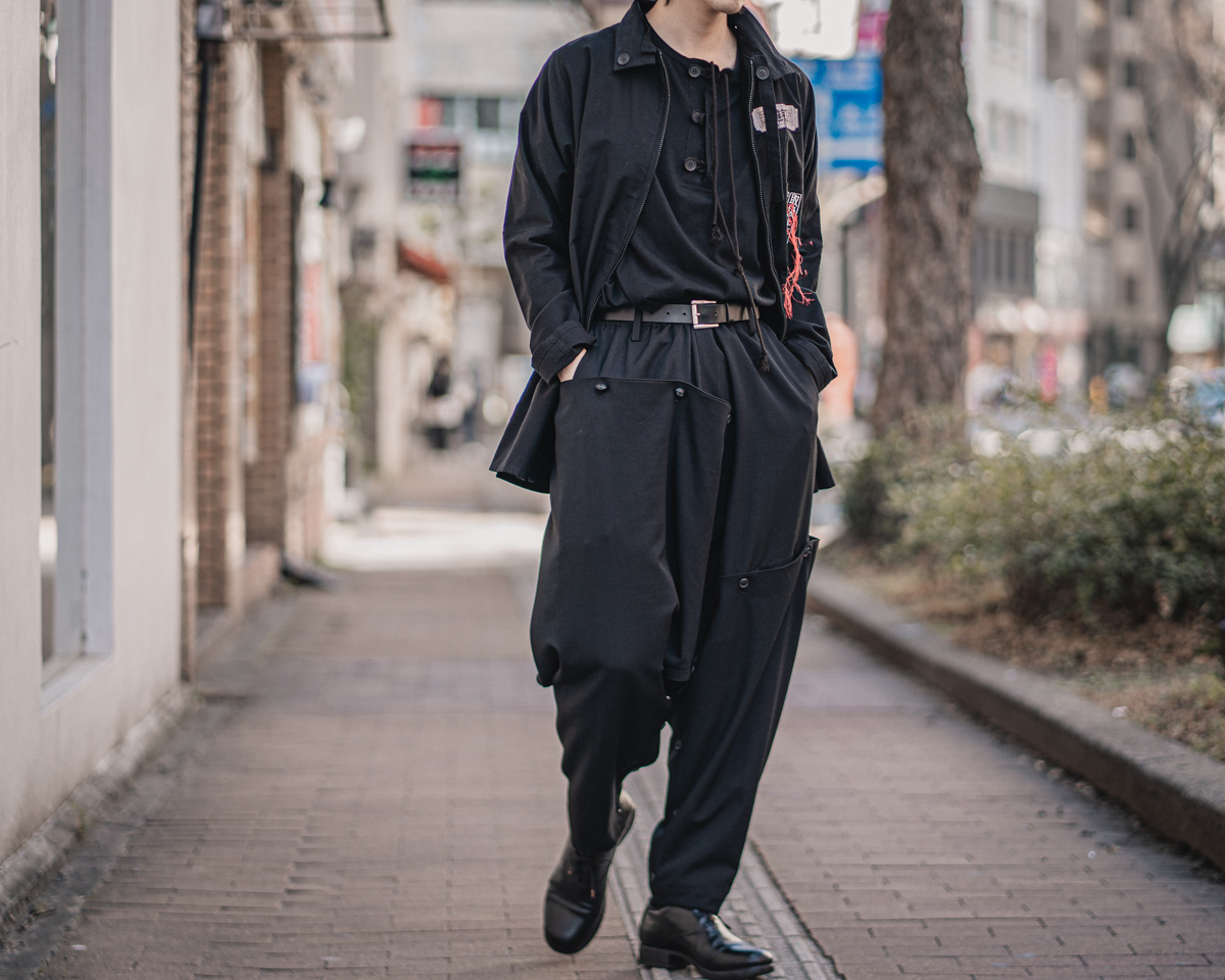 ヨウジヤマモト 21SS Cover Sarrouel Pants | HUES 福岡セレクトショップ