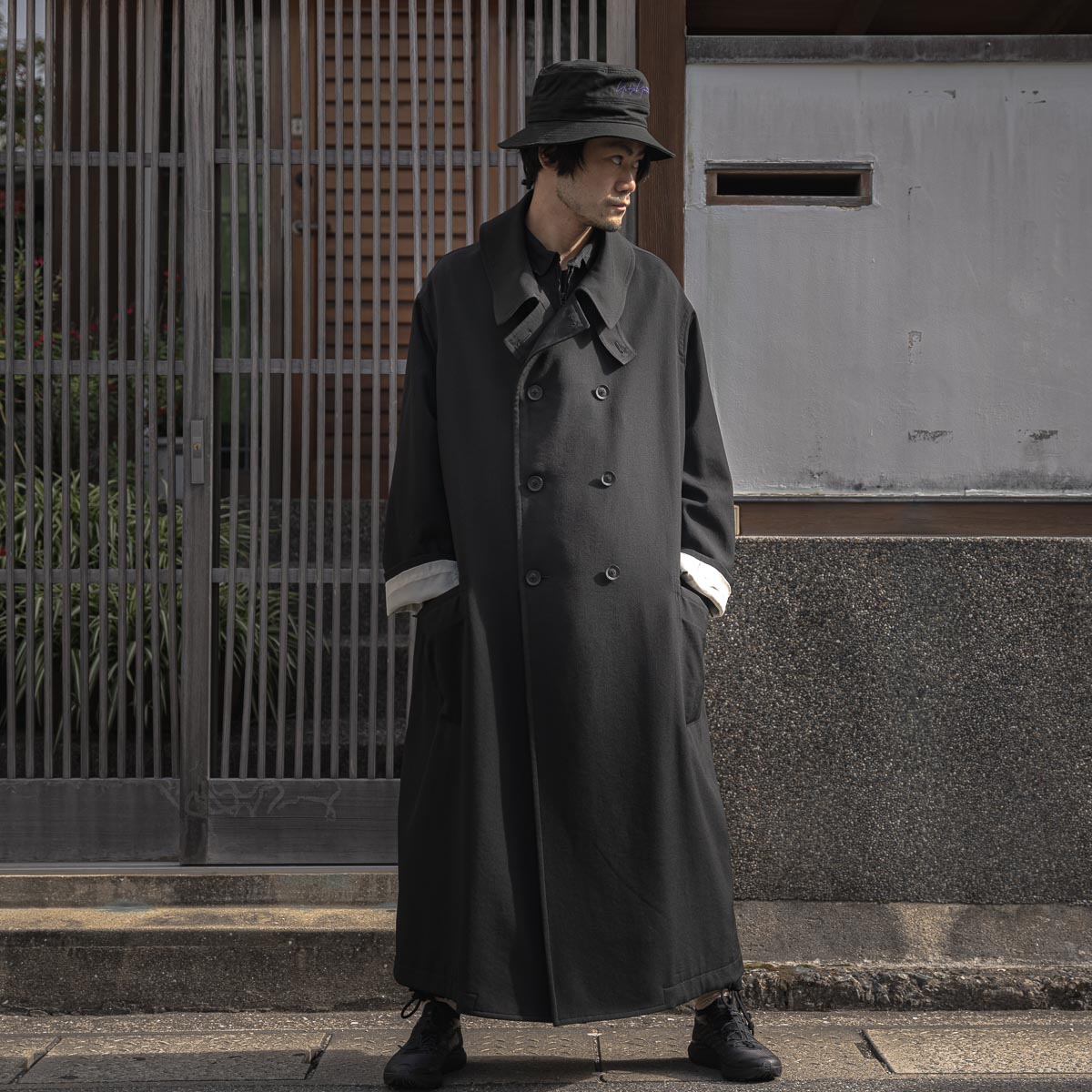 YOHJI YAMAMOTO 21-22AW SOUTIEN COLLAR BIG COAT | HUES 福岡セレクト