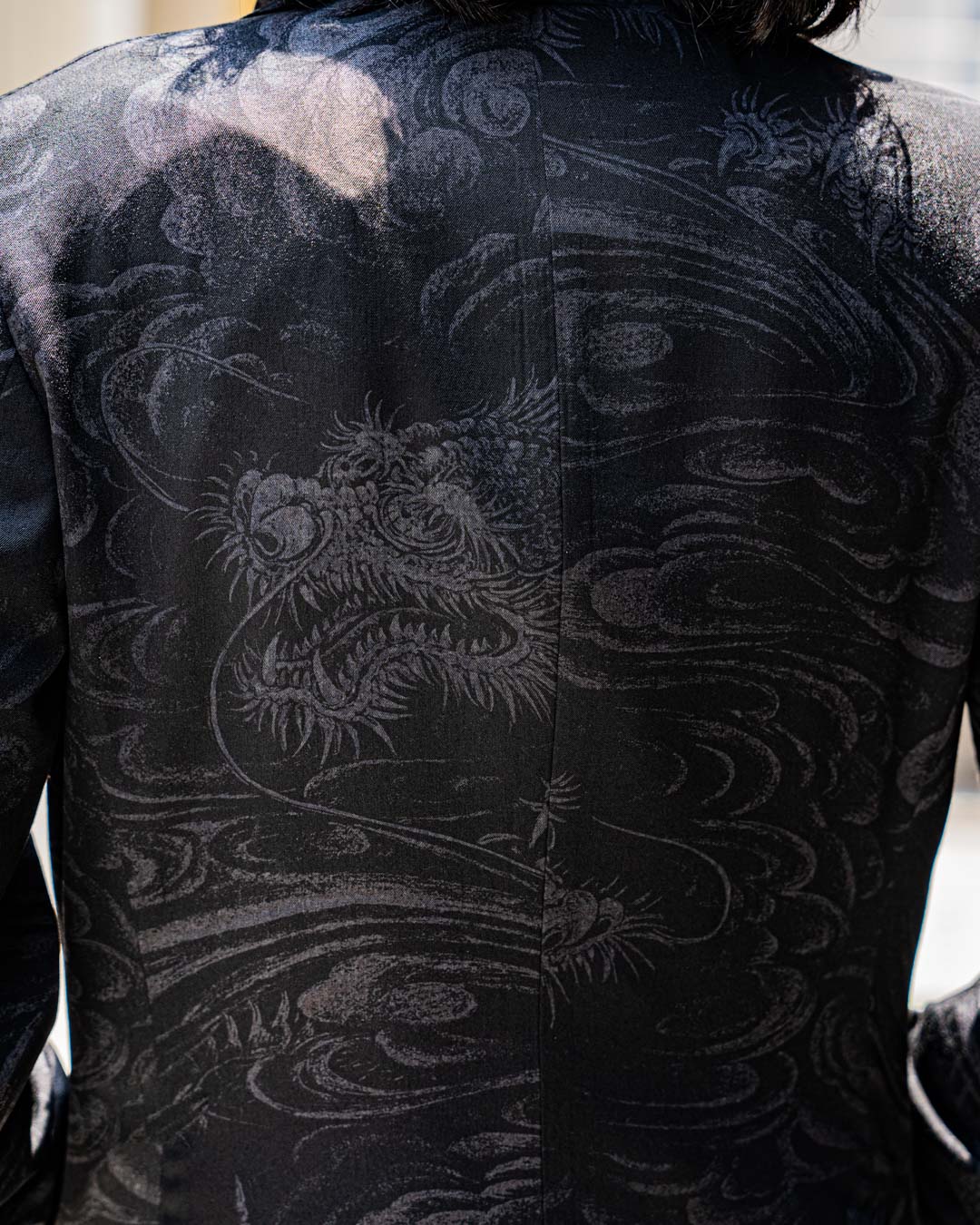 ヨウジヤマモト 2022AW 龍抜染Dr.ジャケット | HUES 福岡セレクトショップ