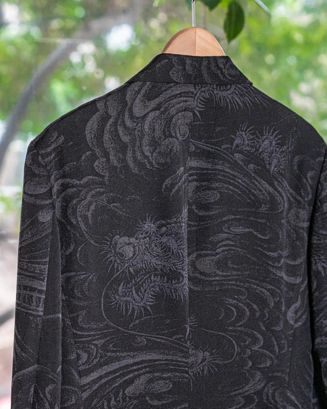 ヨウジヤマモト 2022AW 龍抜染Dr.ジャケット | HUES 福岡セレクトショップ