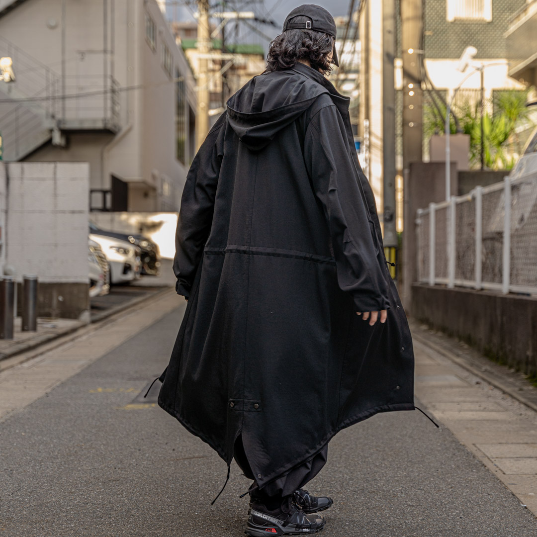 YOHJI YAMAMOTO ギャバジンモッズコート | HUES 福岡セレクトショップ