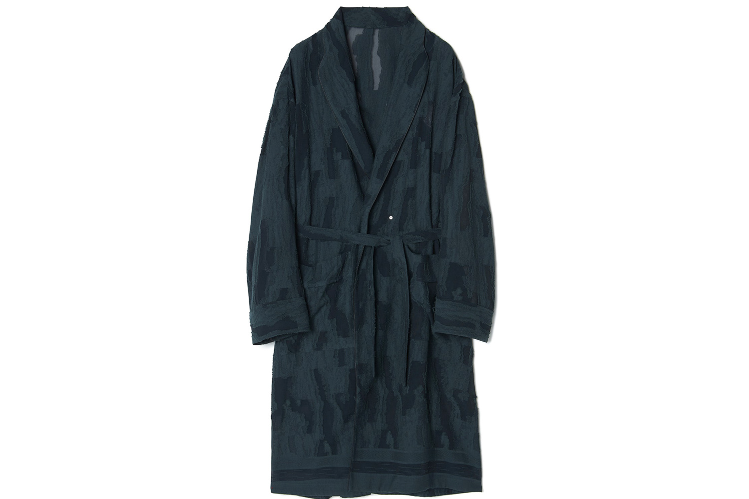 イレニサのショールカラーガウンコート | HUES 福岡セレクトショップ