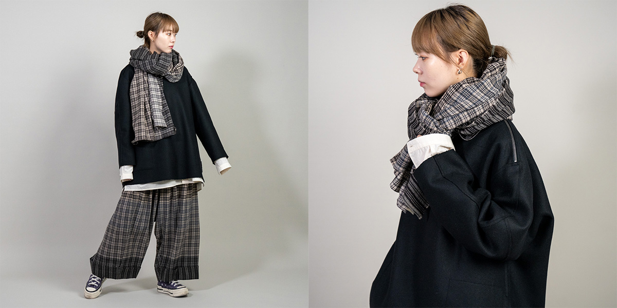 トゥーグッドのエクスプローラスカーフ | HUES 福岡セレクトショップ