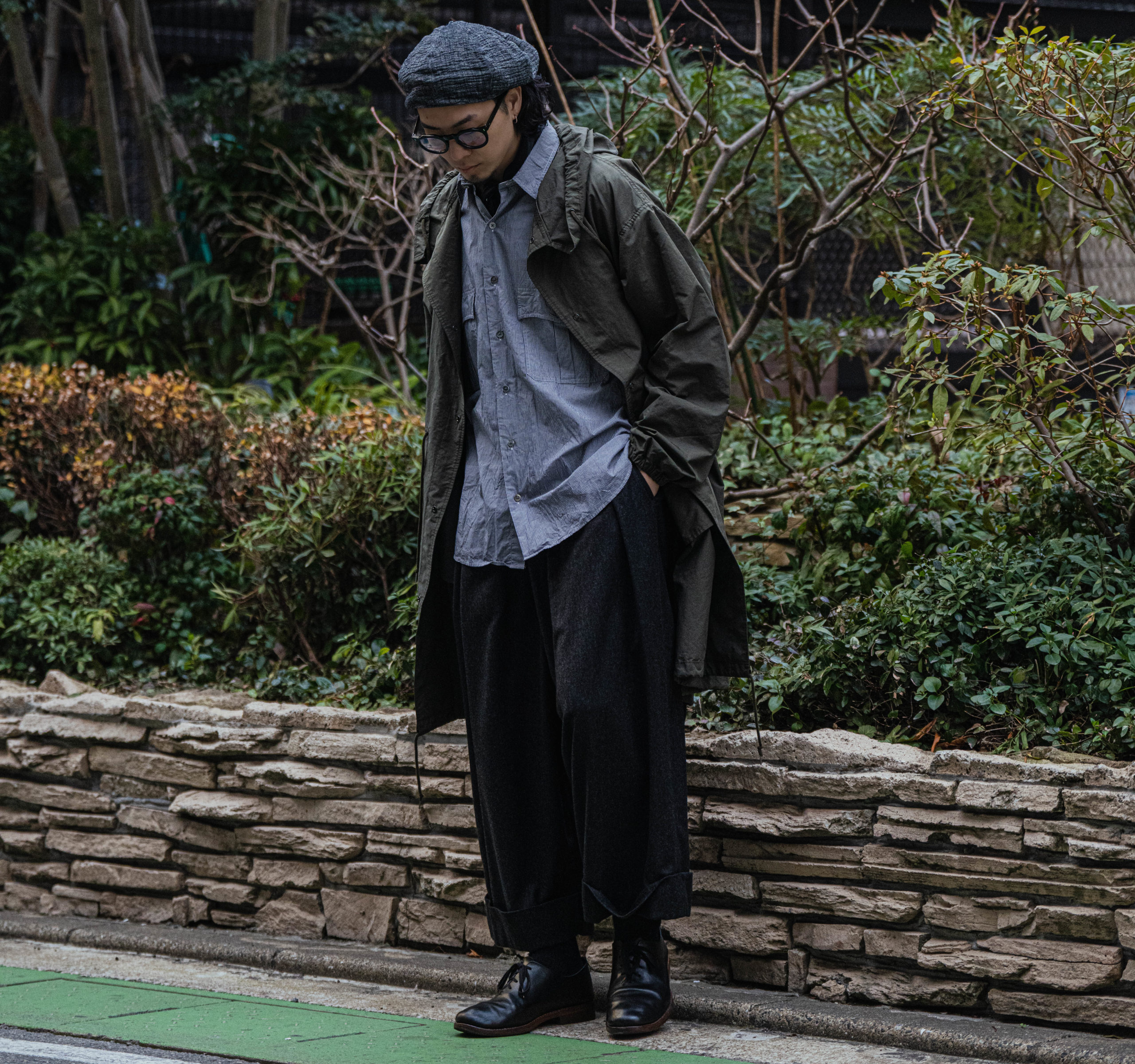 ポータークラシック NEW ギンガム ロールアップシャツ | HUES 福岡