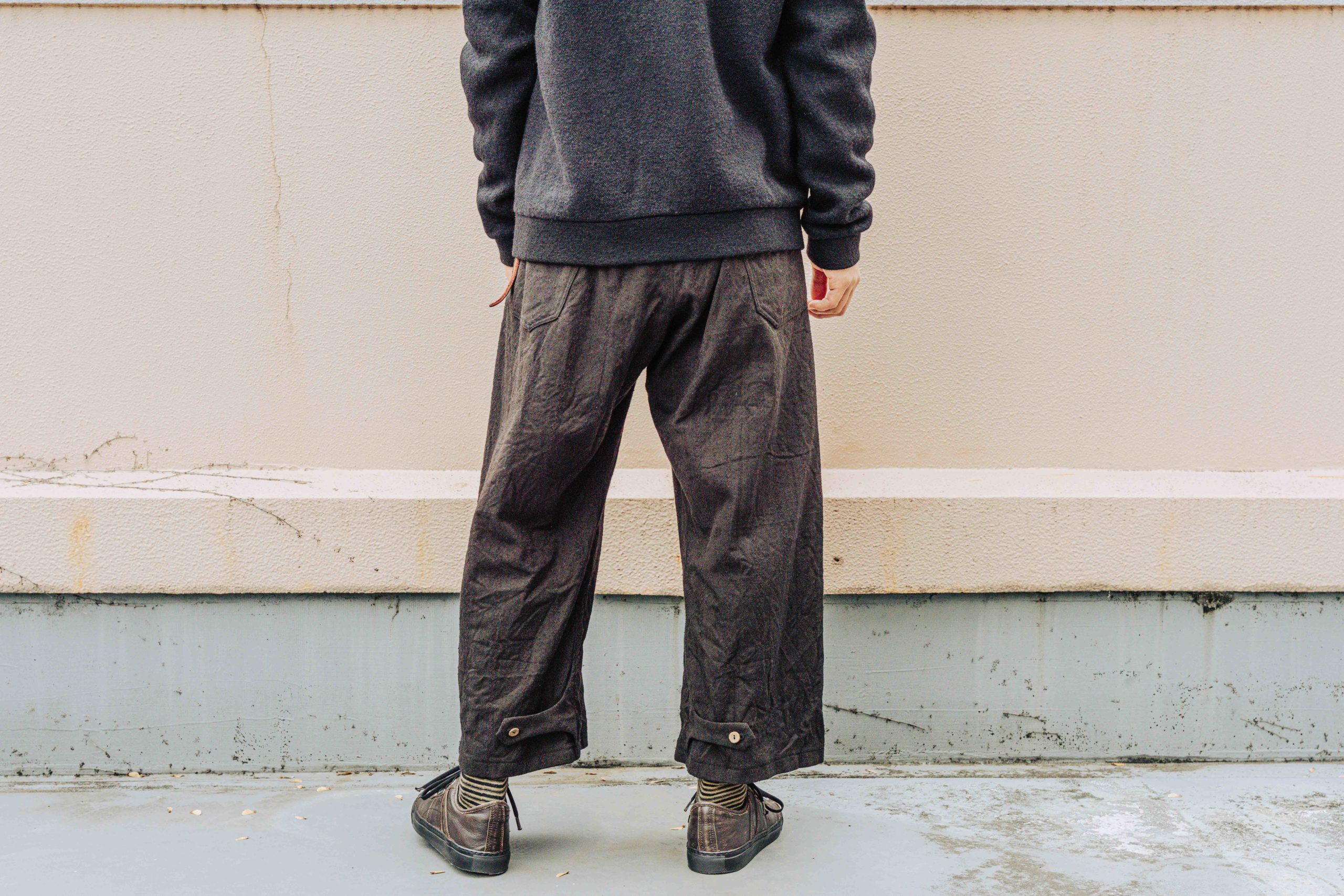 ARAKI YUU バギーパンツ | HUES 福岡セレクトショップ