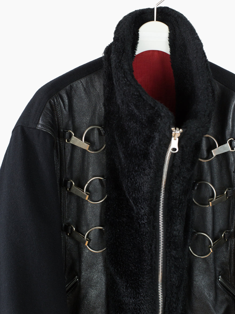 Arrston Volaju by Kohshin Satoh 80s Ring Clasp Mixed Material