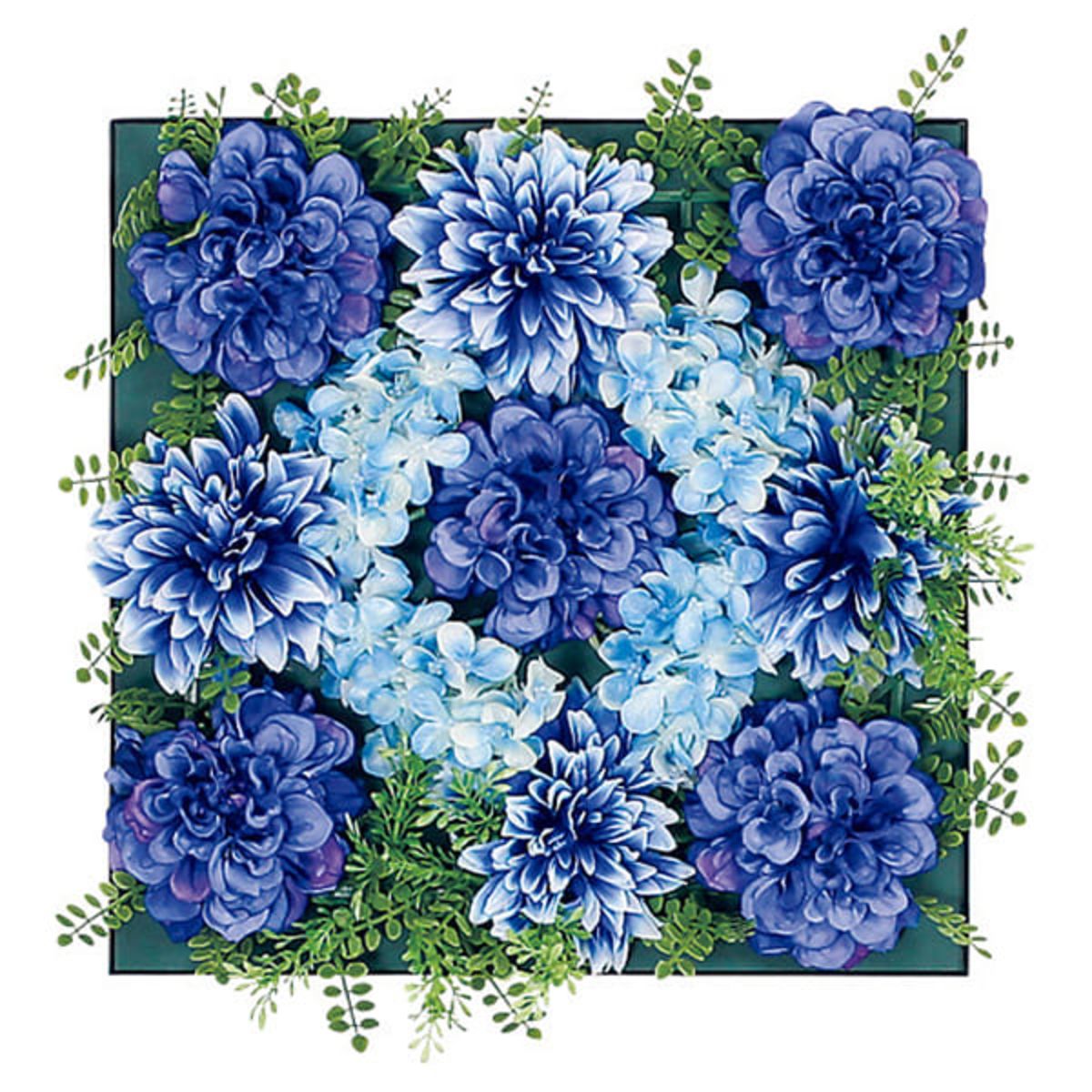 アートパネル フラワー 30角 AR6018｜ベルクのグリーンパネル