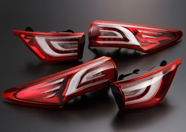 テールライト】Dazz fellows | FOUR PIECE プレミアムLEDテールランプ