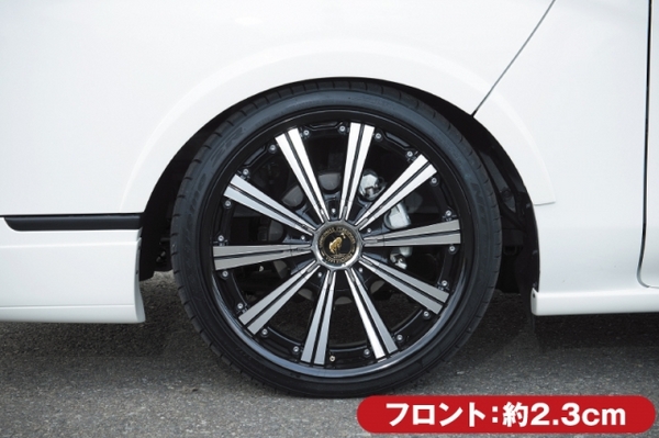 オーバーフェンダー / トリム】GIBSON NV350キャラバン E26 ワイド