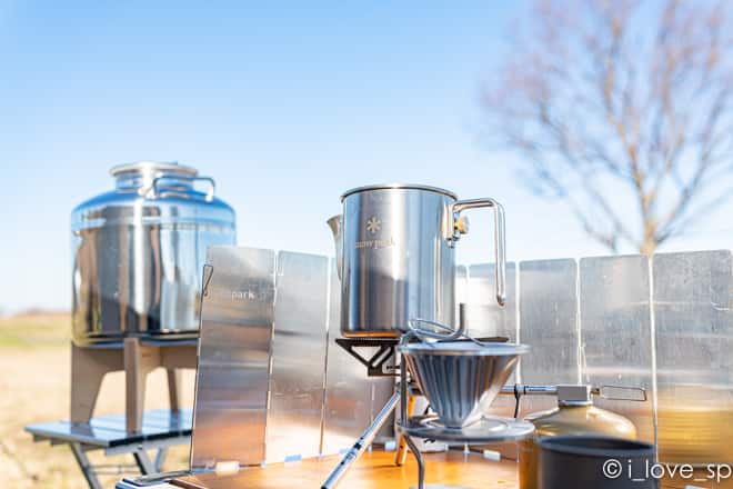 スノーピーク【フィールドコーヒーマスター】をキャンプ場で使う時に