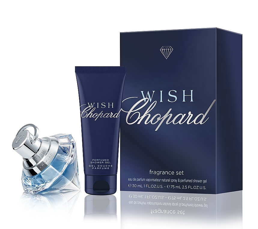 Set (edp/30ml + s/g/75ml) Chopard Wish | Makeup.cy
