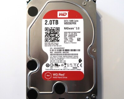 Western Digital WD20EFRX-68EUZN0 HHRNKT2CAB (WCC4) Thailand 2TB