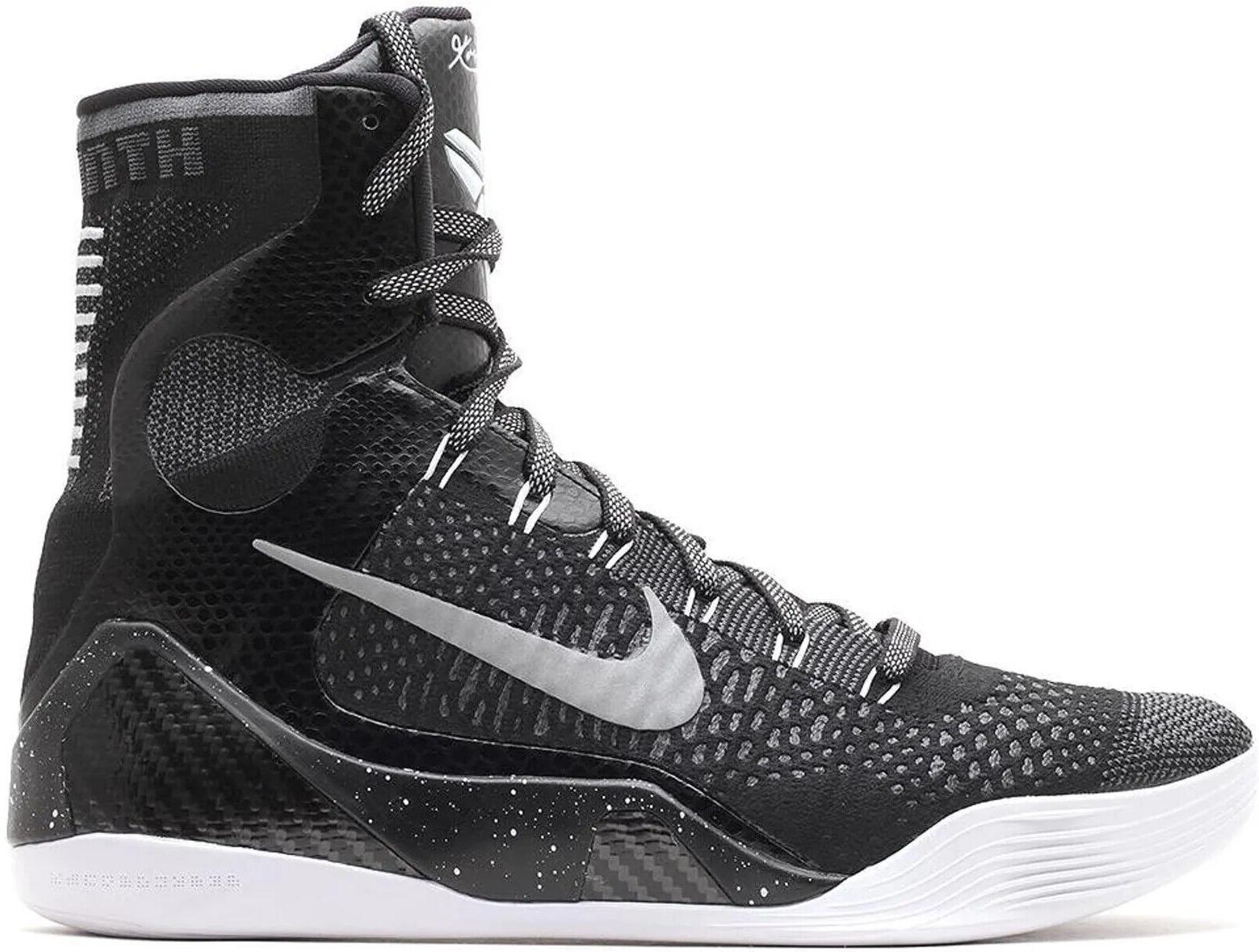 Size 12 - Nike Kobe 9 Elite Premium QS Black for sale online | eBay