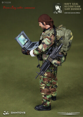 Perfect Damtoys 93012 Navy Seal Reconteam Saw Gunner In Stock New